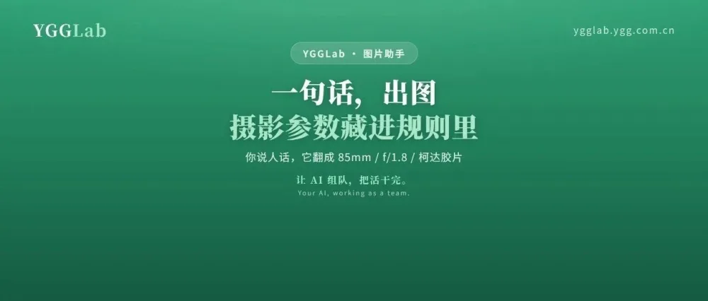 一句话，出图：把摄影参数藏进规则里